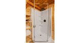 You will love this new shower cabin with a tropical shower.